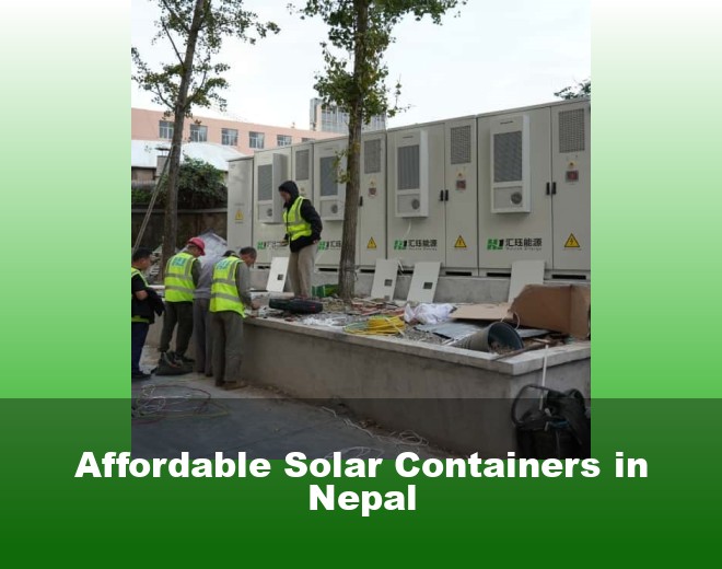 Affordable Solar Containers in Nepal